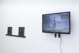 Enrico Boccioletti, From Settlement to Nomadism, Installation view at Material, Mexico City, 2016 Courtesy La Plage, Paris. Photo: Elena Radice