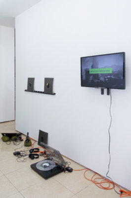 Enrico Boccioletti, From Settlement to Nomadism, Installation view at Material, Mexico City, 2016 Courtesy La Plage, Paris. Photo: Elena Radice
